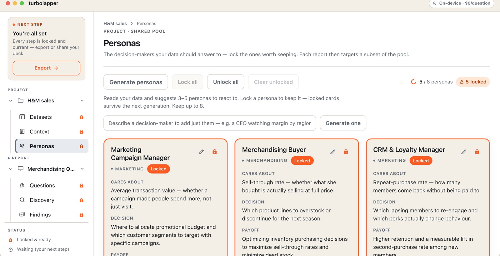turbolapper Personas on Mac